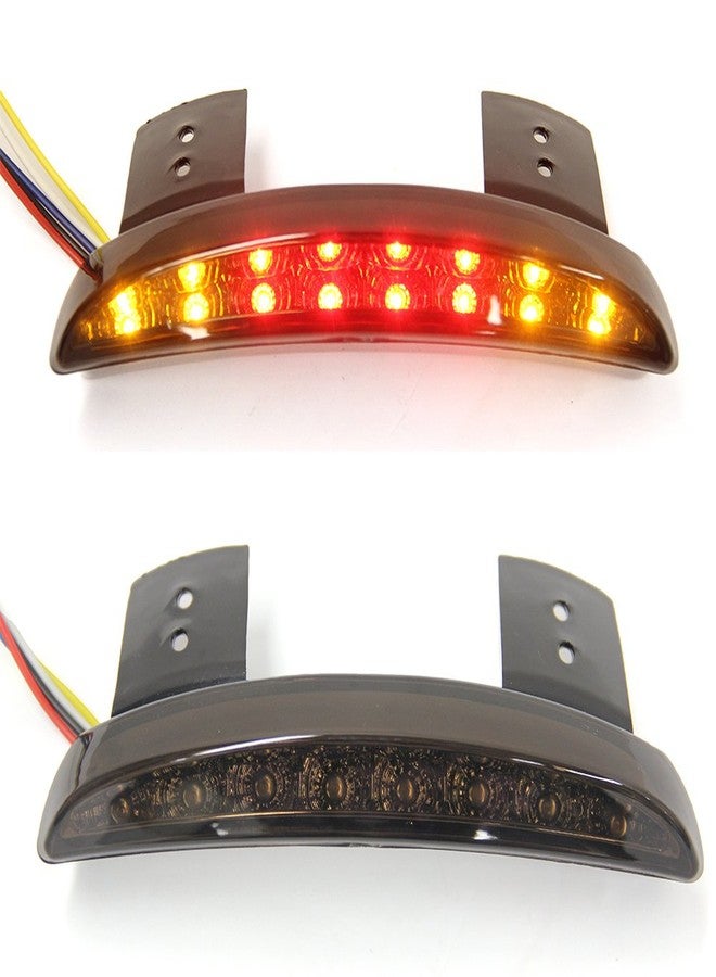 MISS MOLY Motorcycle Chopped Rear Fender Edge LED Brake License Plate Tail Light Stop Running Light Turn Signal Lamp for Harley Sportster XL883N 1200N XL1200V XL1200X LXECBUS062 - Image 5