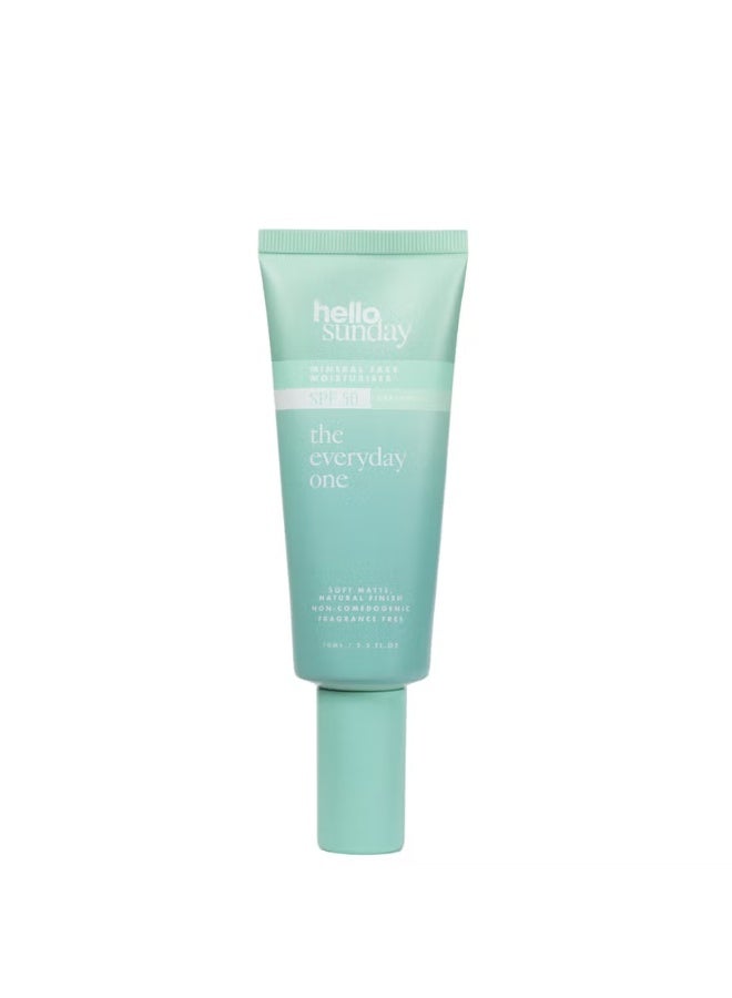 Hello Sunday The Everyday One Non-Nomodogenic Mineral Face Moisturiser SPF 50 70ml - Image 1