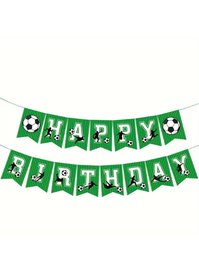 Fifa 2026 Football/ Soccer Happy Birthday Party Banner Decorations - Image 1