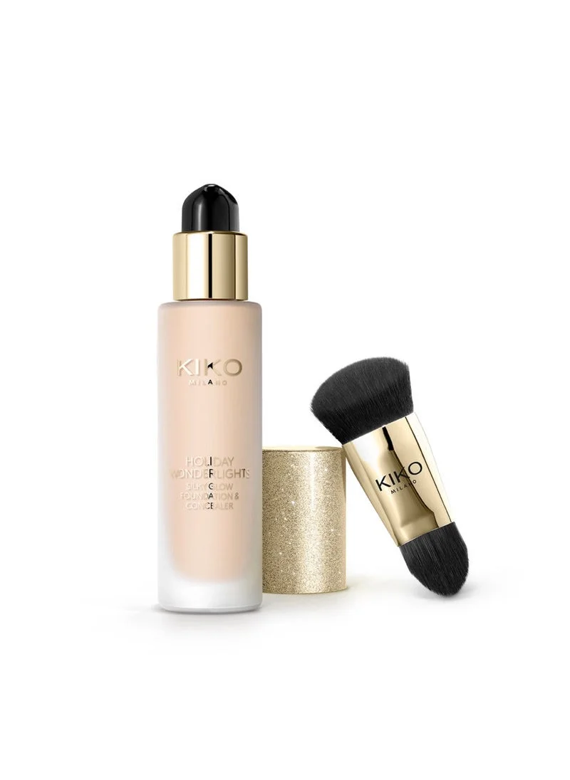 KIKO MILANO Holiday Wonderlights Silky Glow Foundation & Concealer