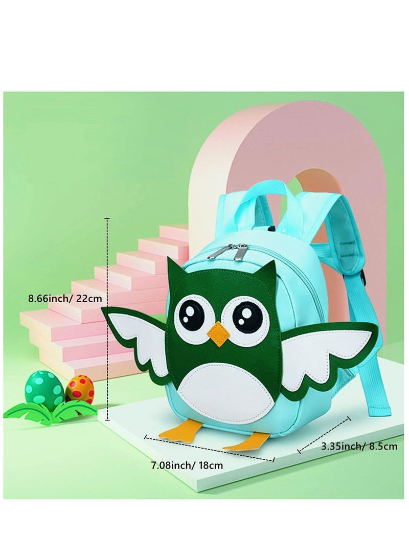 Adorable Owl-Shaped Safety Backpack for Kids with Adjustable Wrist Leash - Anti-Lost Harness for Secure Adventures  - Image 4