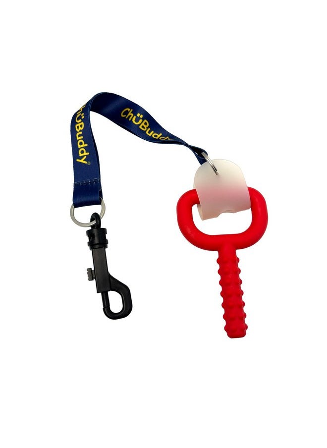 CHU-BUDDY - Chubuddy Navy Sublimated Chewy Holders Set of (2) - Two Sublimated tethers and Two Natural Straps - Image 1