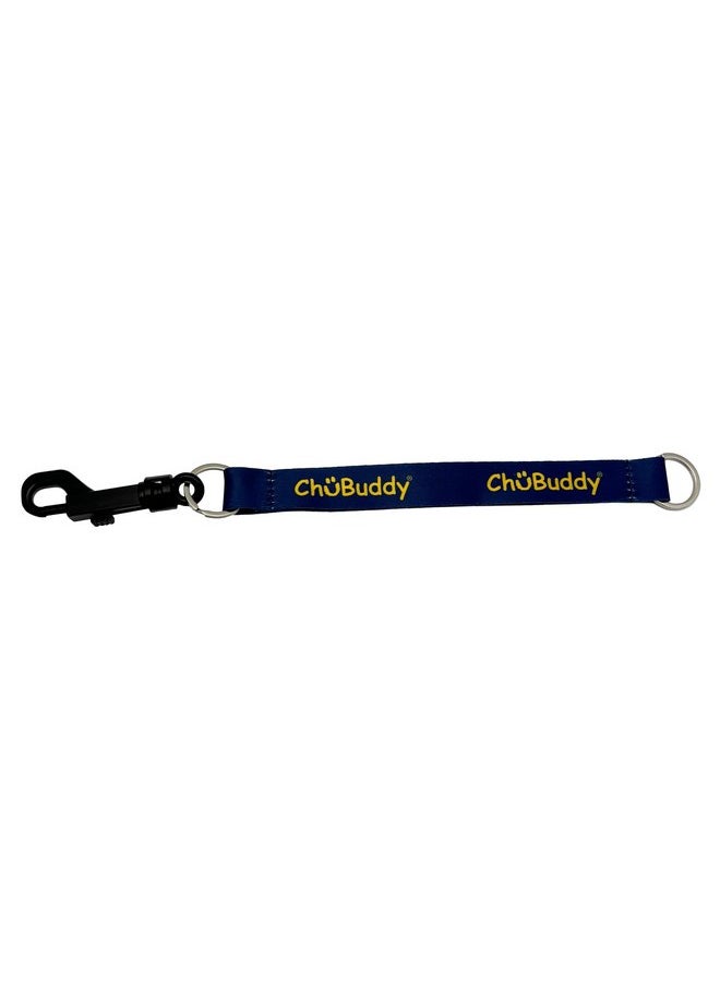 CHU-BUDDY - Chubuddy Navy Sublimated Chewy Holders Set of (2) - Two Sublimated tethers and Two Natural Straps - Image 1