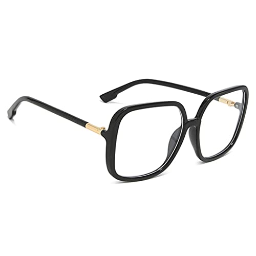 bullabulling Retro Square Reading Glasses For Women Blue Light Blocking Oversized Eyeglass Frames Large lens (black, 2.0, x) - Image 5