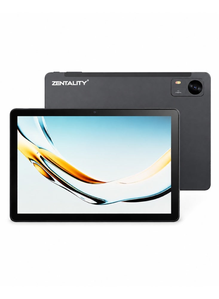Zentality PAD 15 Tablet, Android 14, 10-Inch Display, 24GB RAM (8GB+16GB Extended), 256GB Storage, 4G LTE, 7000mAh Battery, Keyboard, Mouse and Stylus Included, Gray - Image 4