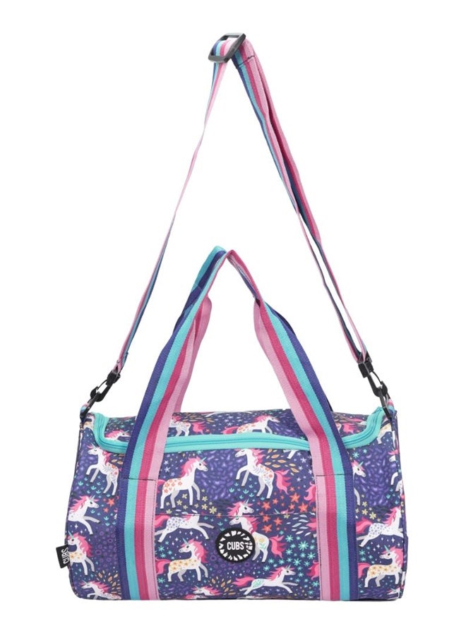 CUBS Medium Duffel Purple Unicorn  - Image 1