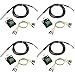 Weewooday Weewooday 4 Sets DS18B20 Temperature Sensor Module Kit with 1 m/ 3.2 Ft Waterproof Digital Stainless Steel Probe -55 to  - Image 2