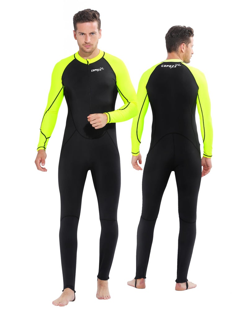 COPOZZ Mens Wetsuit Full Body UV Protection Wet Suit for Surfing Diving Snorkeling - Image 2