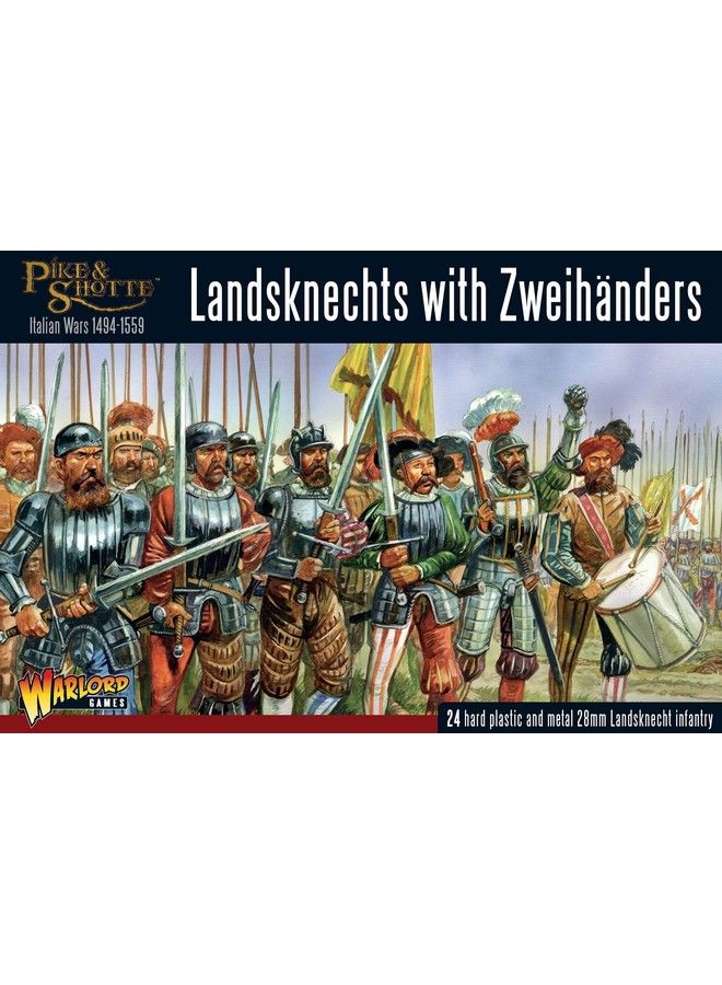WARLORD GAMES Pike And Shotthe Landsknechts With Zweihanders Wargaming Miniatures É - Image 1