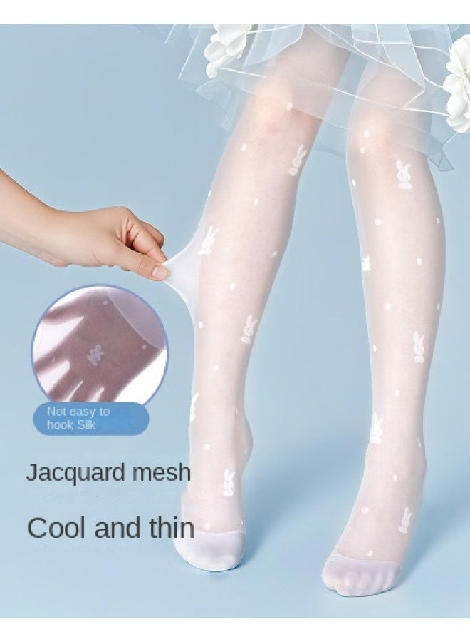 DEESHA Ultra-thin Cool Dance Socks 2-pack 
breathable Mesh Dance Tights For Summer 
class A Student Pantyhose - Image 1