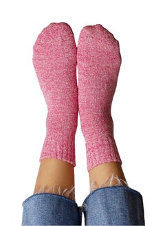 Prickly Pear Pack of 2 Pink And Green Boot Socks, Womens, One Size Fits Most  - Image 5