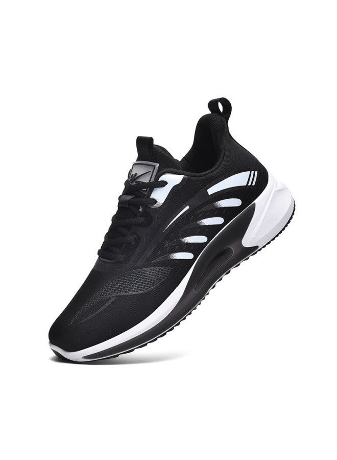 Double Star Eight Special Running Shoes Men's Summer Breathable Sports Shoes Lightweight Mesh Soft Bottom All-match Work Casual Shoes Men Black Size 42 - Image 3