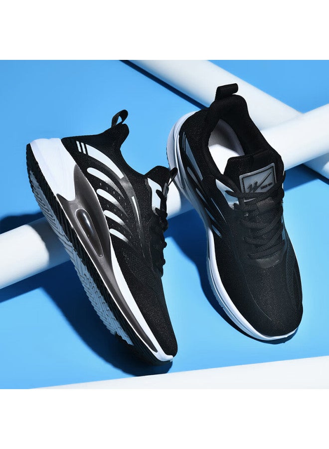 Double Star Eight Special Running Shoes Men's Summer Breathable Sports Shoes Lightweight Mesh Soft Bottom All-match Work Casual Shoes Men Black Size 42 - Image 5