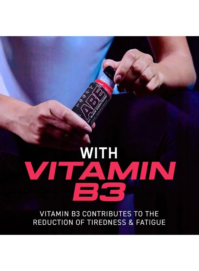 أبلايد نيوتريشن مكمل غذائي ABE Pre Workout Shot من شركة Applied Nutrition لتحسين الأداء البدني مع سيترولين وبيتا ألانين وكافيين ونكهة الكرز والكولا 60 مل - Image 3