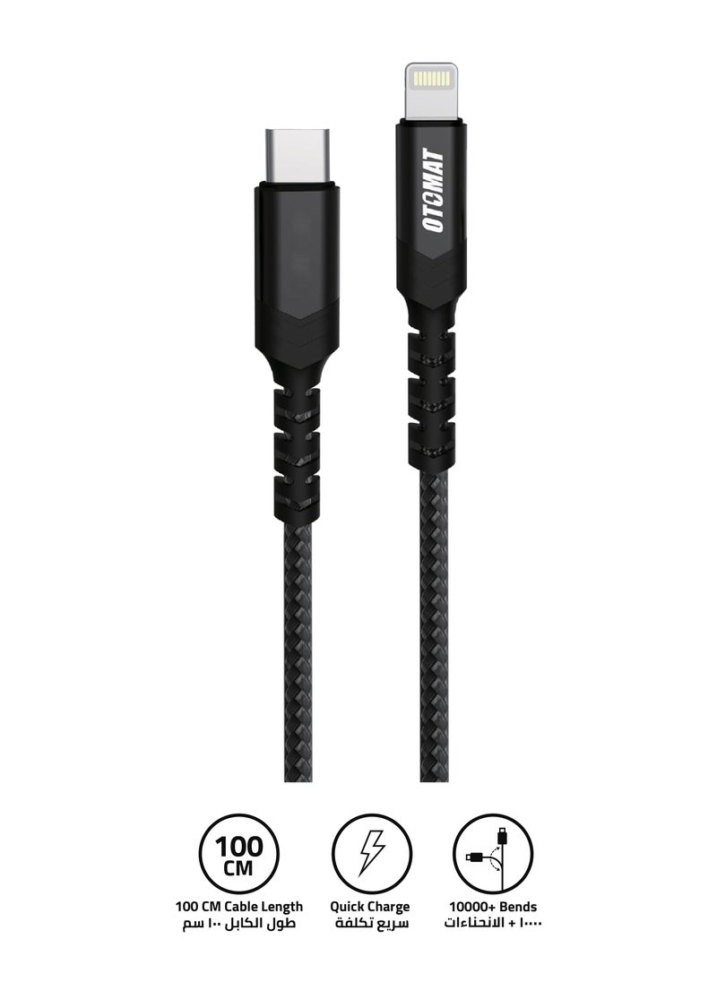 HI-Speed Type C to Lightning 1 Meter Nylon Cable – Fast Charging and Secure Data Transfer - pzsku/ZEDE978290762D77A3474Z/45/_/1737291945/1ed059b1-5d57-4cee-87c1-5e398b16396a