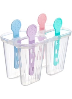 Mor Bebe Children's 4-Piece Practical Ice Cream and Juice Mold, Children's Baby Ice Cream Mold, Ice Mold  - Image 2