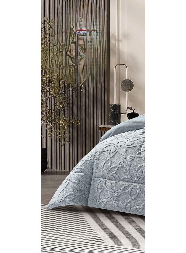 Horse Plain winter double Comforter set, embroidered to keep you warm on cold nights, size 240*260 cm - Image 2