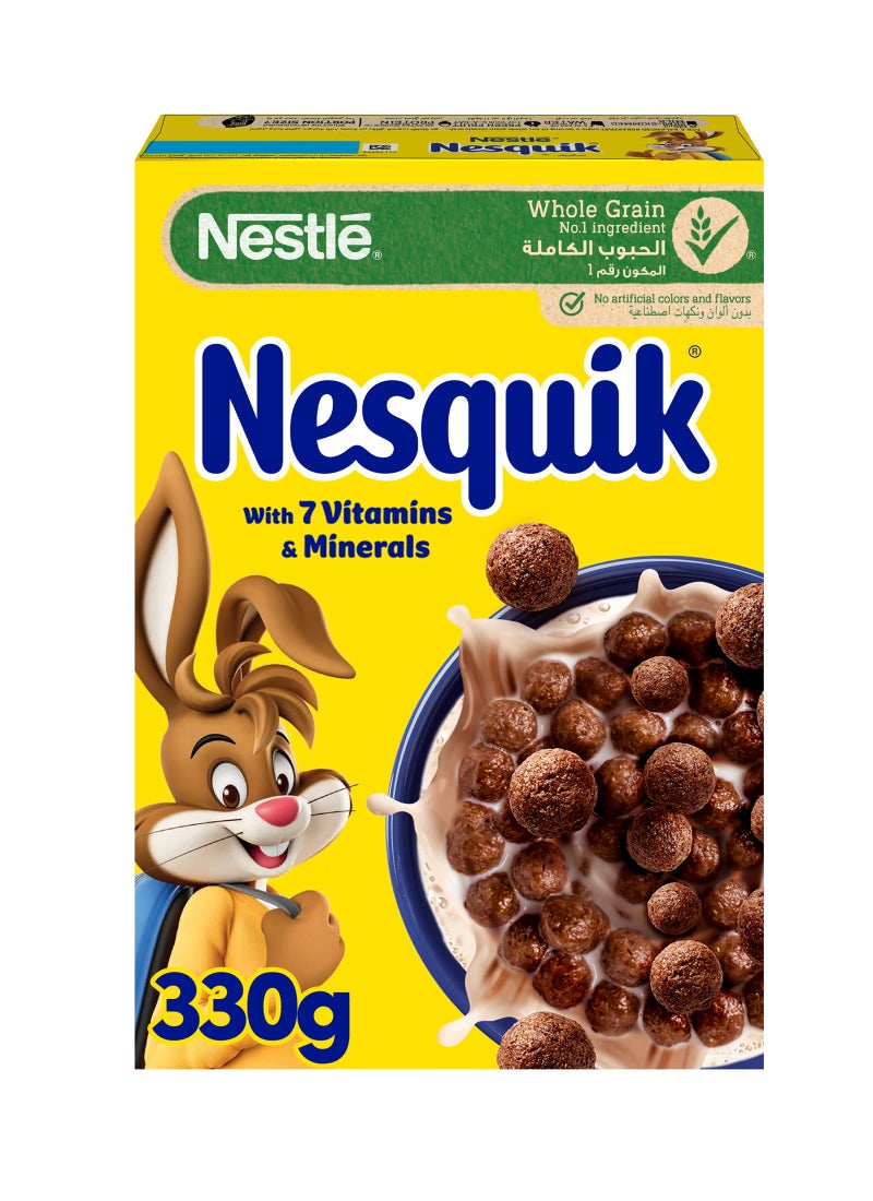 Nesquik Chocolate Breakfast Cereals - Image 1