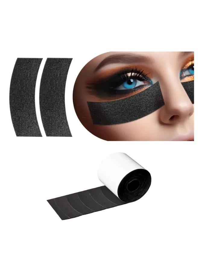 IOLITE وسادات عيون سوداء من فوم يو في ليد لتمديد الرموش - لفة لاصقة مضادة للأشعة فوق البنفسجية (110 وسادة 6.1 سم × 2 سم حجم اللفة 6.5 × 6.1 سم) - Image 2