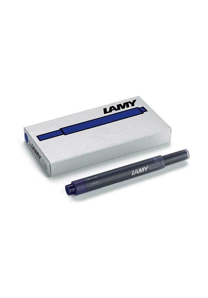 Lamy Cartridges Refill, Blue, 5 Pack (T10BL) - Image 1