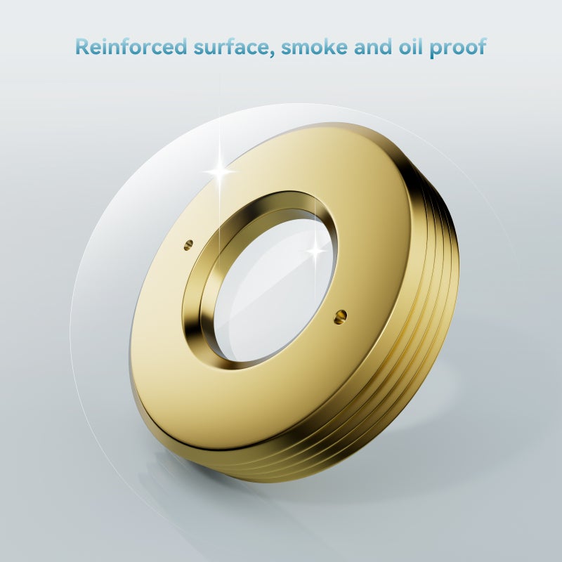 SCULPFUN Engraver Lens: 6PCS Gold 10W Highly Transparent Anti-oil Smoke Proof Lens - Easy Replacement Lens for ICube Pro Max 10W Engraver - Image 4