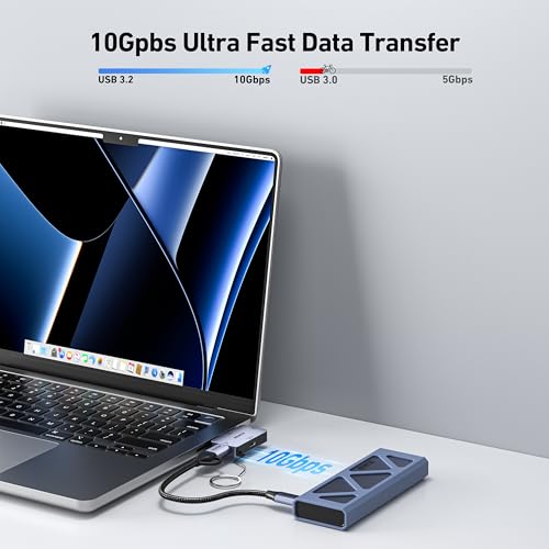 BENFEI USB C to HDMI 4K@60Hz, 10Gbps USB-A, 100W Power Delivery Compatible with iPad Pro, MacBook Pro/Air, iMac, iPhone 16/15 Pro/Pro Max, XPS, Thinkpad and More - Image 5