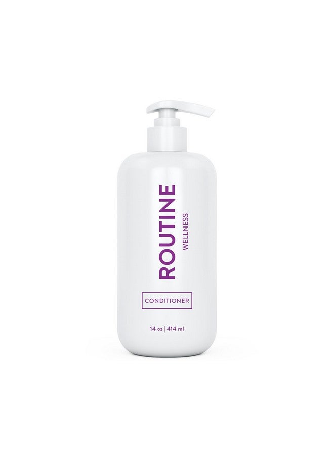 روتين  والنص بلسم لشعر أقوى - بلسم بيوتين نباتي تم اختباره سريريًا مع زيوت مغذية وفيتامينات - ثمر الورد - 14 أونصة - Image 1