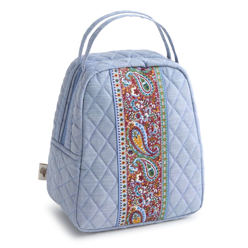 Vera Bradley Premium Cotton Lunch Bag, Chambray, One Size - Image 2