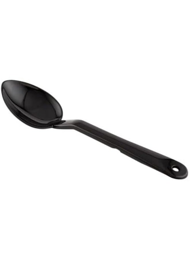 Cuisine Art Polycarbonate Food Safe Serving Spoon, Black, 27.7X7.2X4.6 Cm - Durable, Ergonomic Design, Dishwasher Safe, Ideal For Home And Professional Use  - Image 5