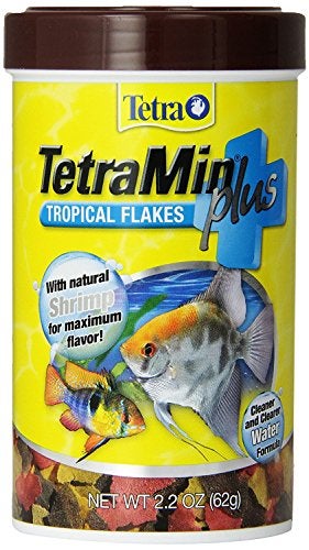 Tetra TetraMin Plus Tropical Flakes 2.2 Ounces, Nutritionally Balanced Fish Food With Added Shrimp - Image 5