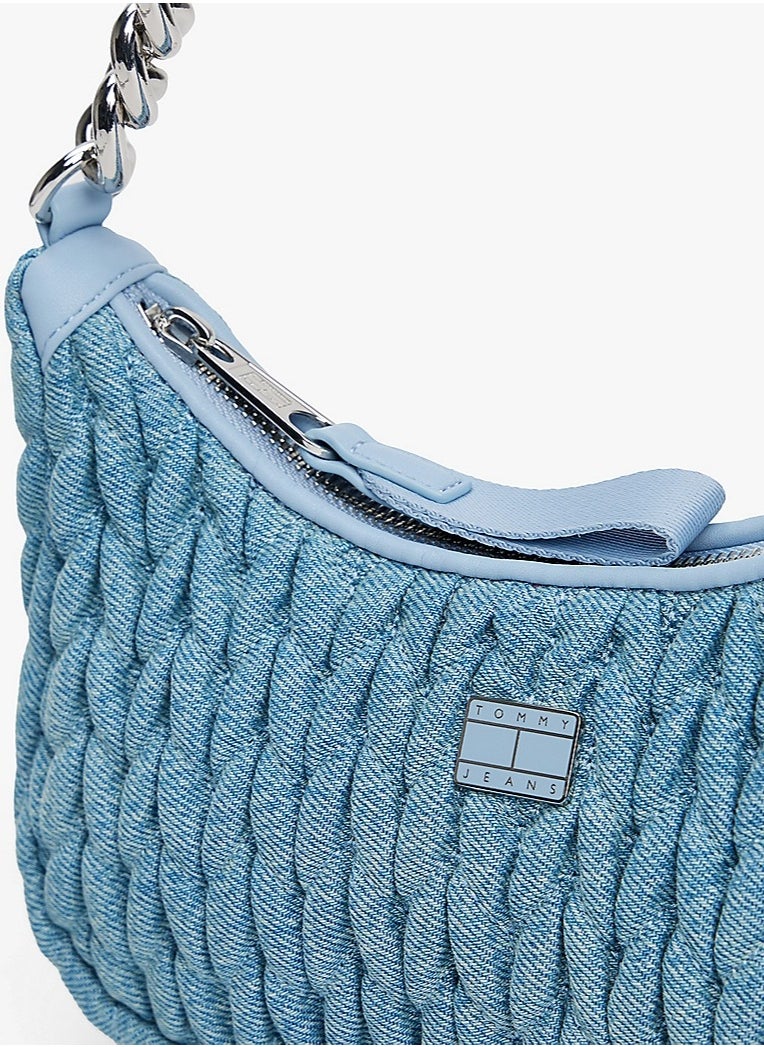 TOMMY JEANS ICONIC DENIM SHOULDER BAG  - Image 3