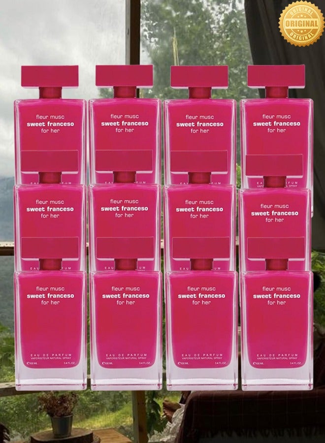 فور هير 12 قطع عطر سويت فرانسيسو فور هر بنك 100 مل - Image 1