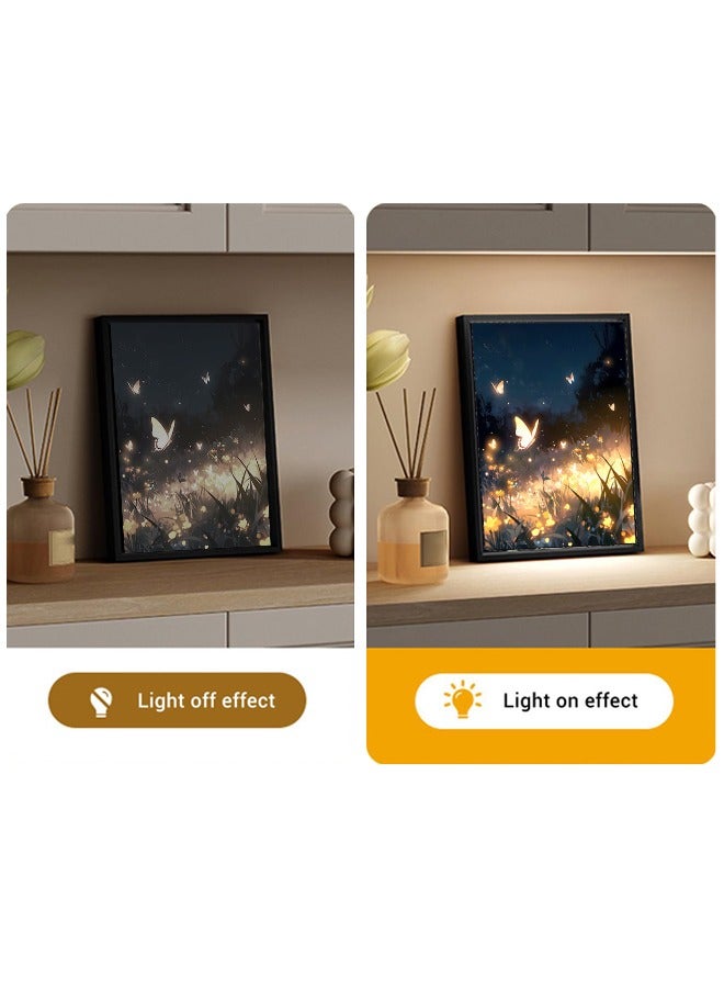 Beauenty Bluetooth Speaker Light Painting, 3 in 1Decorative Painting, Night Light and Bluetooth Speaker, Indoor Decorative Art, Wonderful Gift.  - Image 4