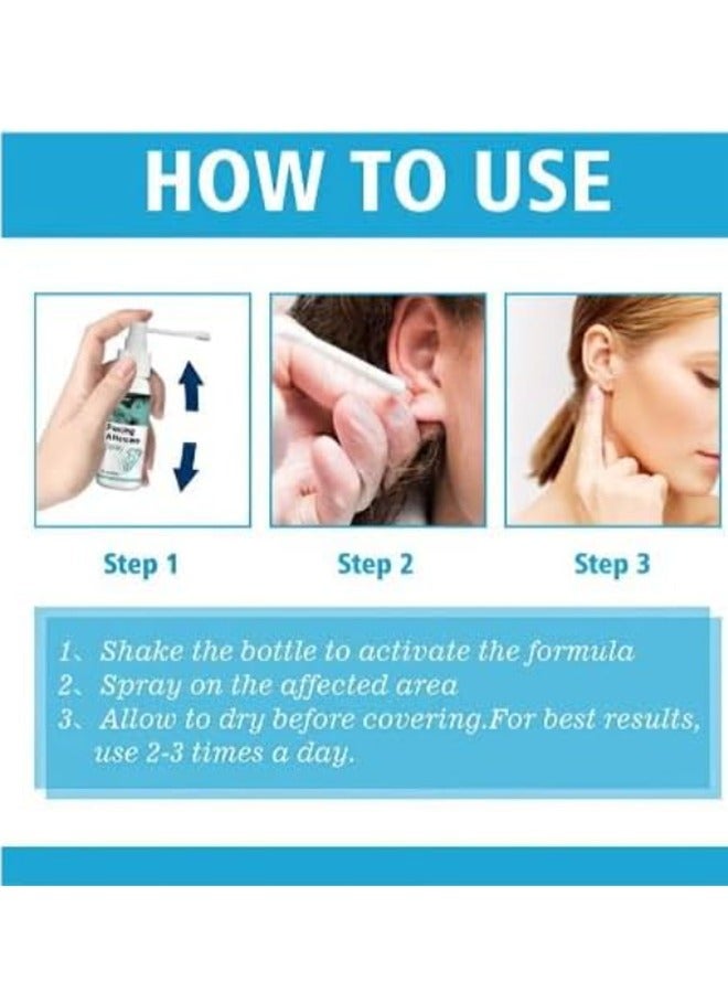 ساوث مون رذاذ الرعاية بعد دخول الأذن لمنع العدوى وتخفيف الألم وتخفيف التورم ( 30 مل ) - Image 3