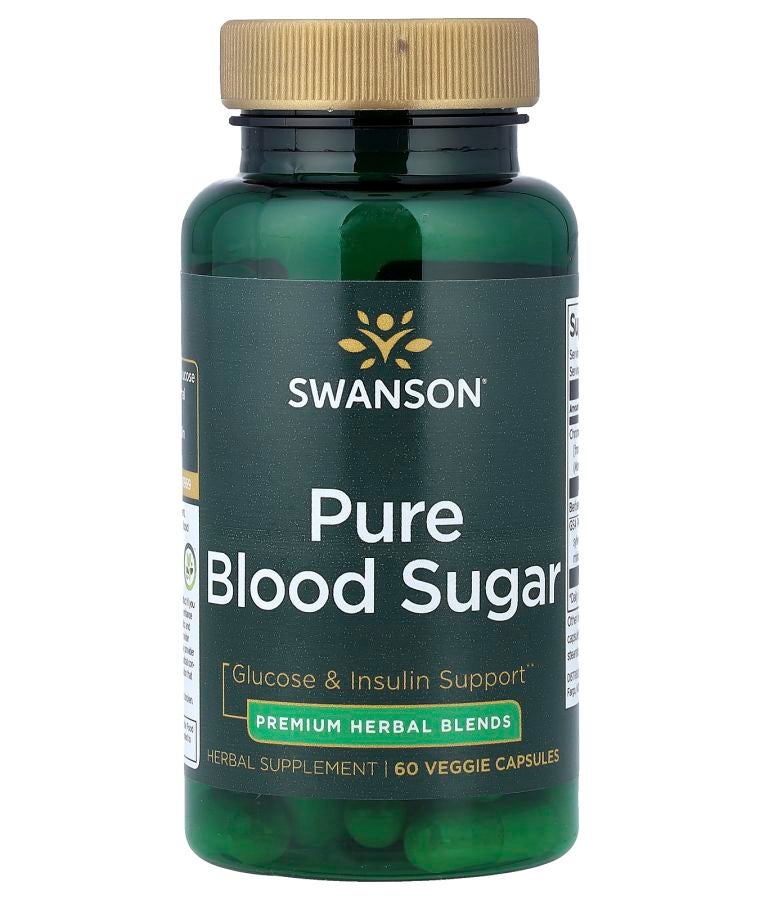 Pure Blood Sugar  60 Veggie Capsules