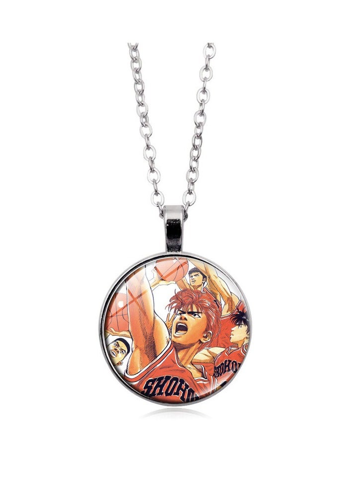 KUYING New Slam Dunk Pendant Sweater Chain Jewelry 