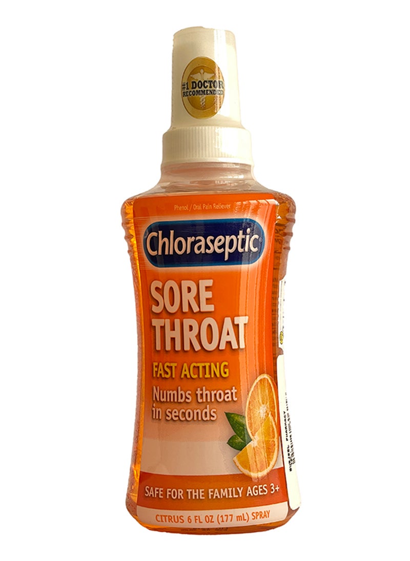 Chloraseptic Citrus Spray 177 Ml 