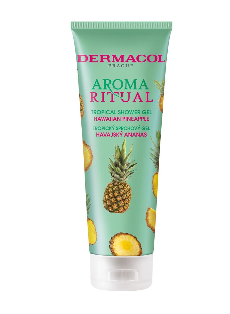 Dermacol Aroma Ritual Shower Gel - Hawaiian pineapple  250 ml  - Image 1