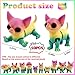 YVBBHE 10 Pcs 3D Printed Fidget Cats and Dogs Toy Set Small 3D Prints Movable Articulated Animal Models for Executive Home Office Mini Stress Relief 3d Printer Animals Toys Decor for Adults Kids CH1 - Image 4