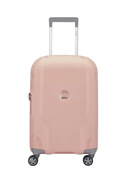 DELSEY Paris Clavel 55cm Hardcase 4 Double Wheel Expandable Cabin Luggage Trolley Peony