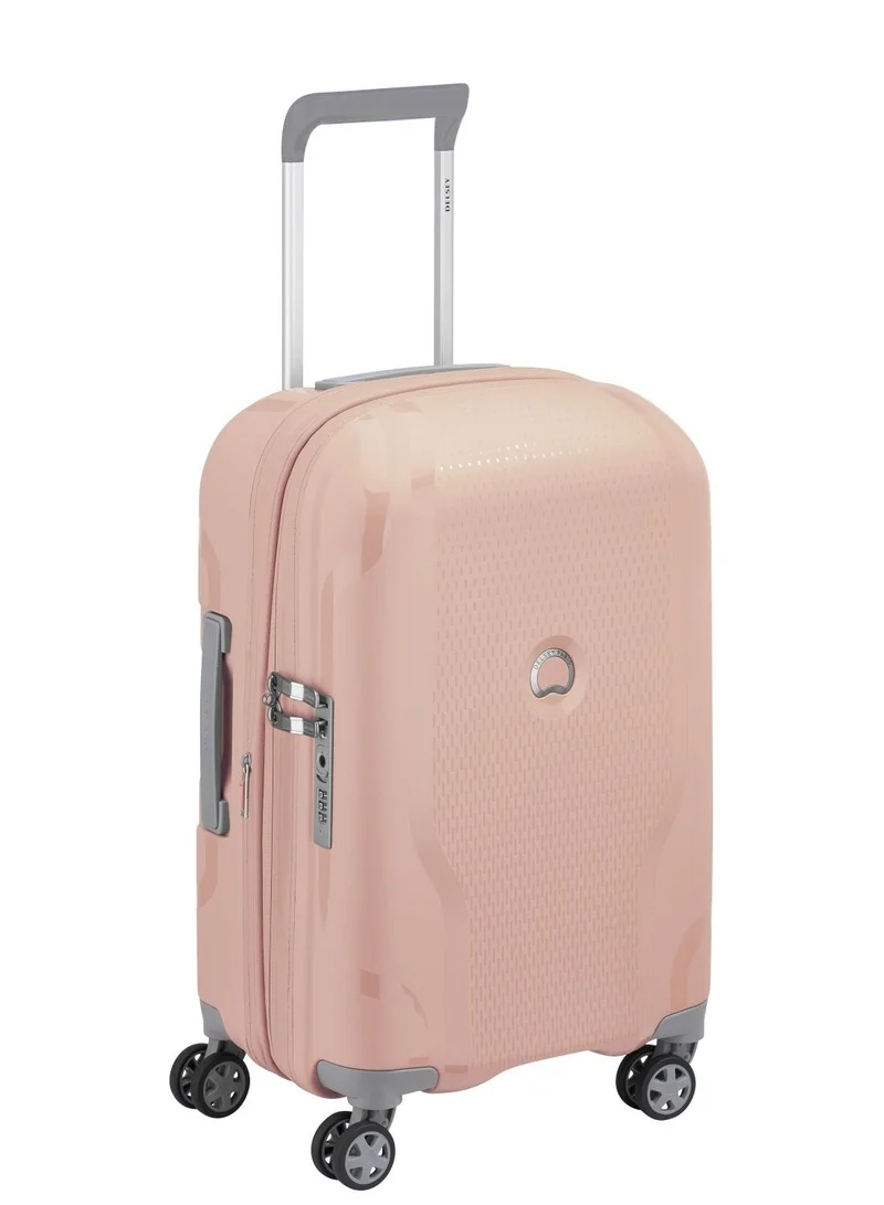 DELSEY Paris Clavel 55cm Hardcase 4 Double Wheel Expandable Cabin Luggage Trolley Peony