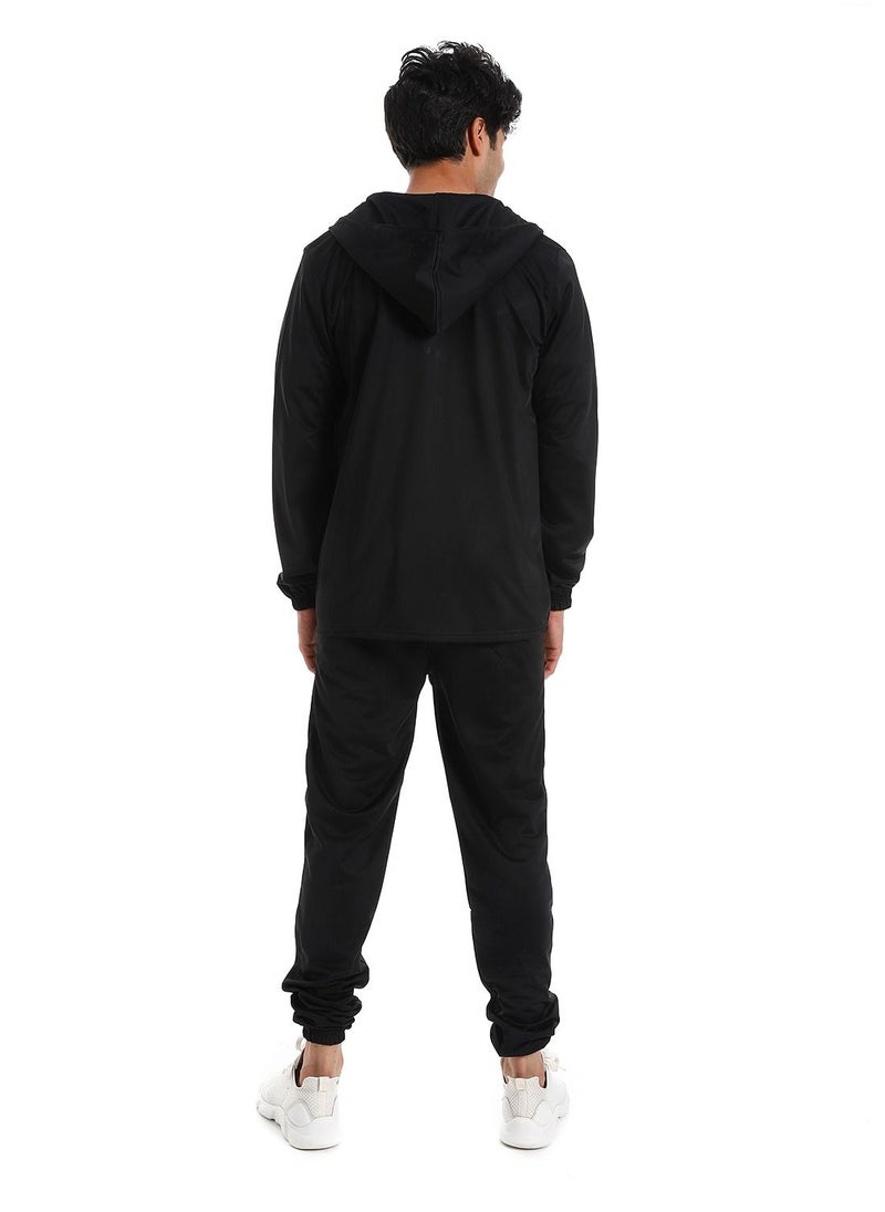 Caesar Hoodie With Pants Training Suit And Lined Design  - Image 3
