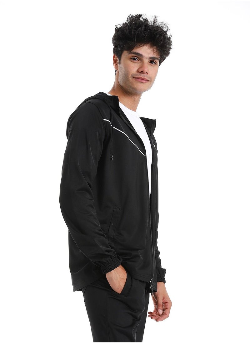 Caesar Hoodie With Pants Training Suit And Lined Design  - Image 4