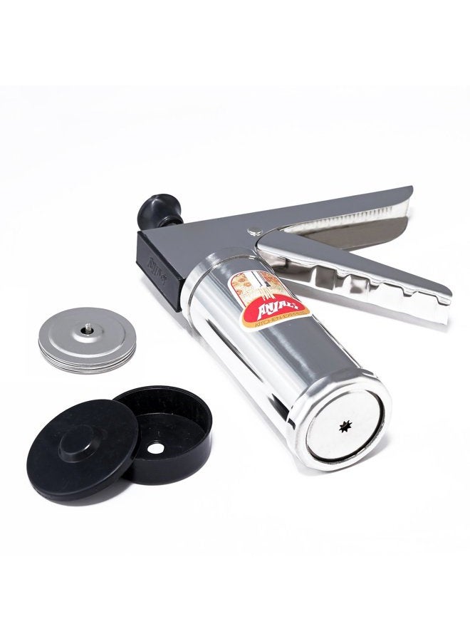 Anjali Kitchen Express Stainless Steel Indian Savoury and Icing Decorative Press - Image 3