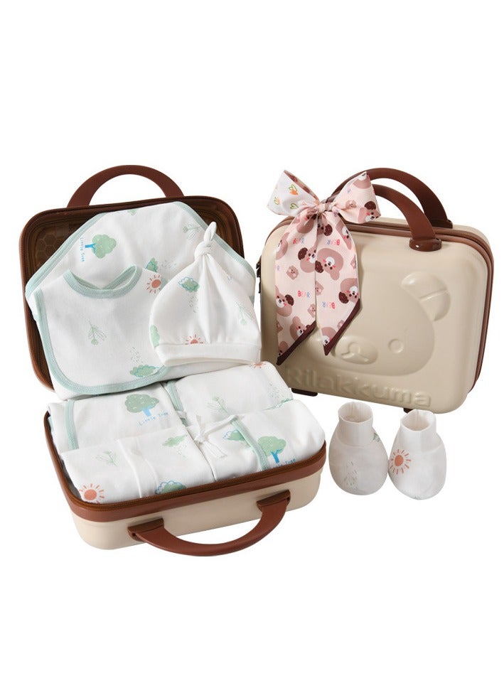ORiTi Newborn Baby Gifts Set Newborn Layette Gifts Set Baby Girl Boys Gifts Premium Cotton Baby Clothes Accessories Set - Image 5