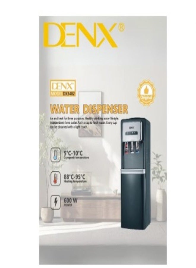 Denx Hot, Cold, And Normal Water Dispenser – Made Of Stainless Steel, Hygienic, With Safety Lock, 600W Power - Image 4