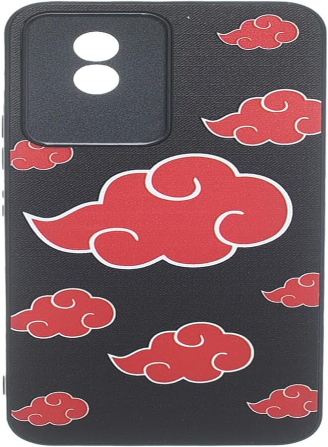 Boter. Plastic 3D Shockproof Back Case Designed With Raised Edge To Protect Camera lens Colorful Clouds Printed Suitable For VIVO Y02 - Multicolor