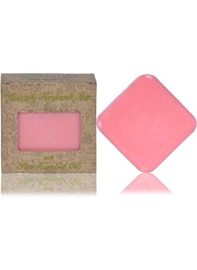 Naturalis - Handmade Soap With Natural Geranium Essential Oil- Antiacne & Radiant Skin - Image 1