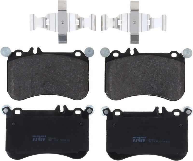 TRW Pro TRH1634 Disc Brake Pad Set for Mercedes-Benz CLS550 (2012-2018) - Front - Image 1