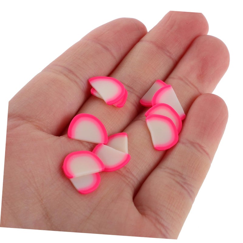 Lifelike Artificial Radish Slices 20pcs For Home Decor Photography DIY Craft - Image 4